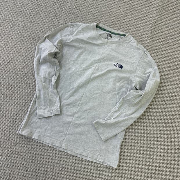 L 노스페이스 긴팔 라운드 티셔츠 0408D