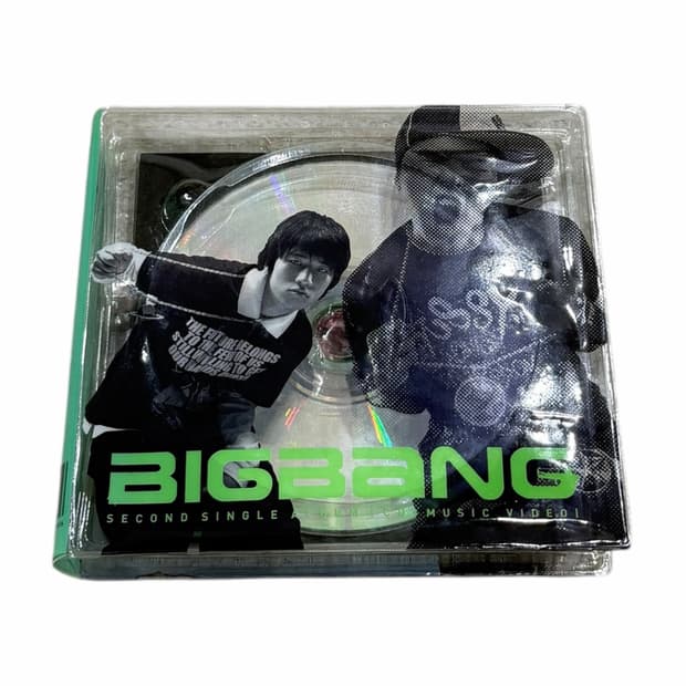 빅뱅 싱글 2집 CD 앨범