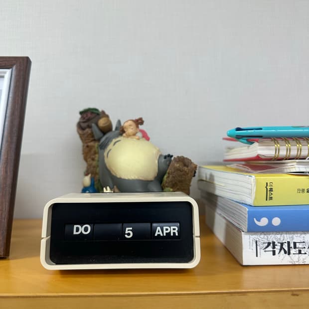 (Vintage) 70s arlac dati 아이보리 만년달력 독일