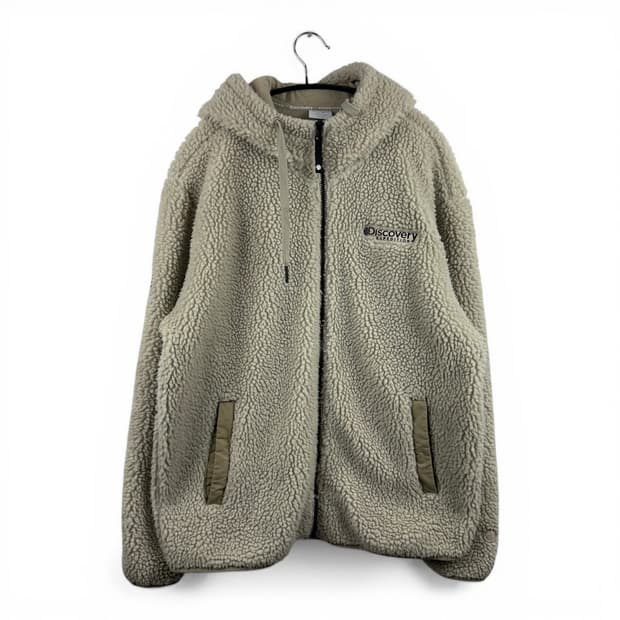 (105) 디스커버리 써모라이트 양털 셰르파 후드집업 자켓