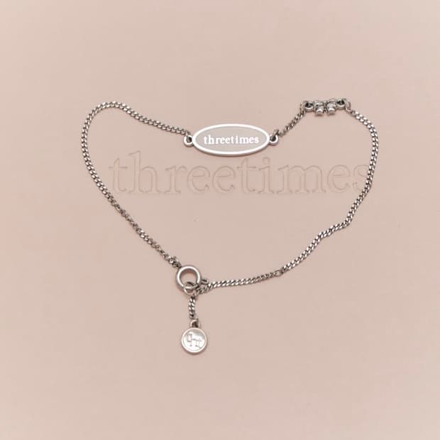 쓰리타임즈 pink almond bracelet