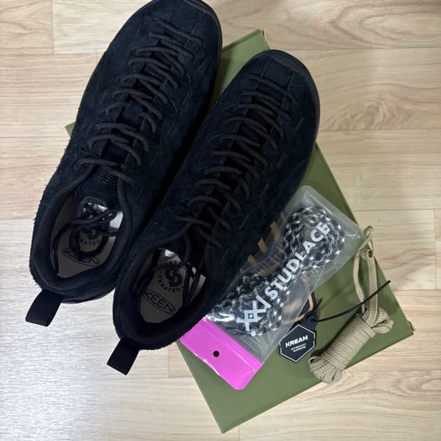 킨 제스퍼 스웨이드 블랙/265