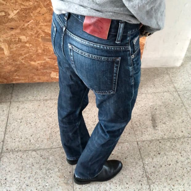 denim / burberry black label 