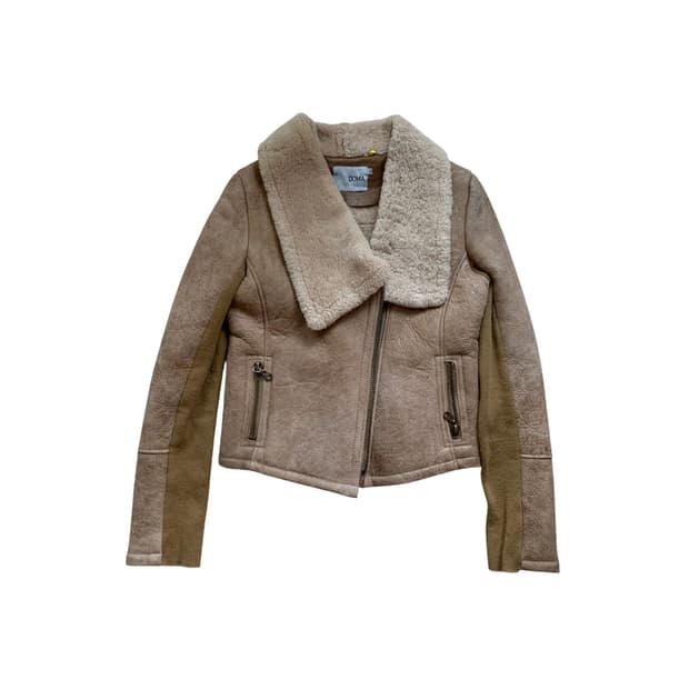 Wool Real Leather Jacket