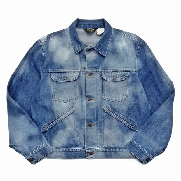 랭글러 80s 빈티지 126nv 데님 트러커 자켓 (105)