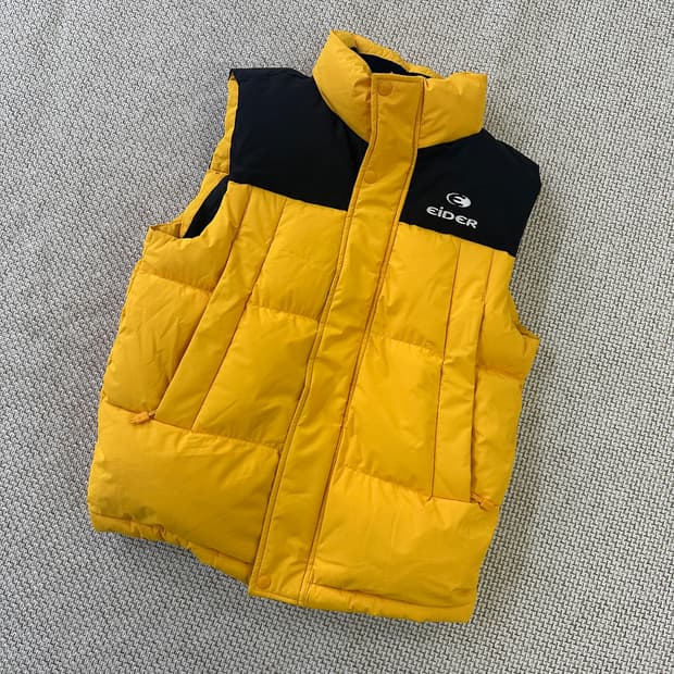 140 아이더 키즈 패딩 베스트 0403D