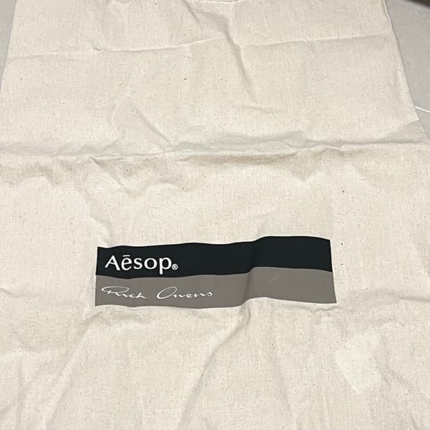 이솝 릭오웬스 콜라보 에코백