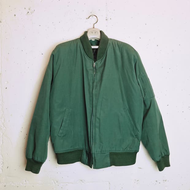 JPN 빈티지 항공점퍼 블루종