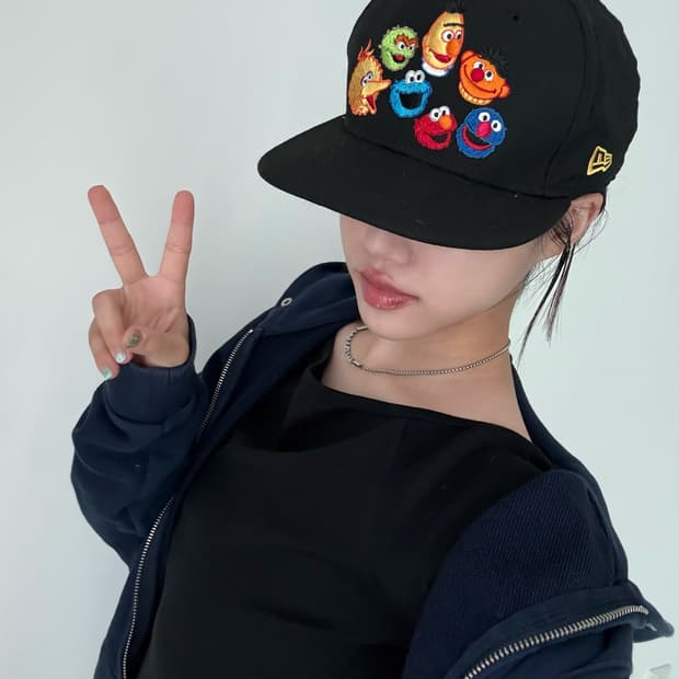 뉴에라 세서미 스트릿 캡