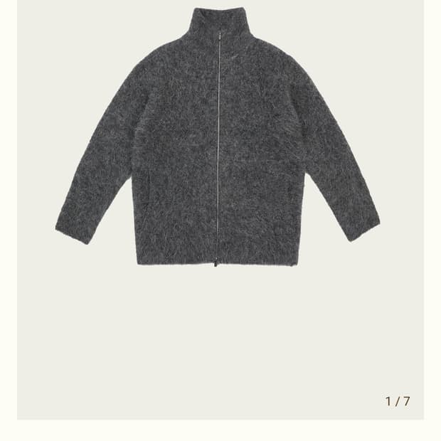 리본빛 Kaia Zip-up Knit