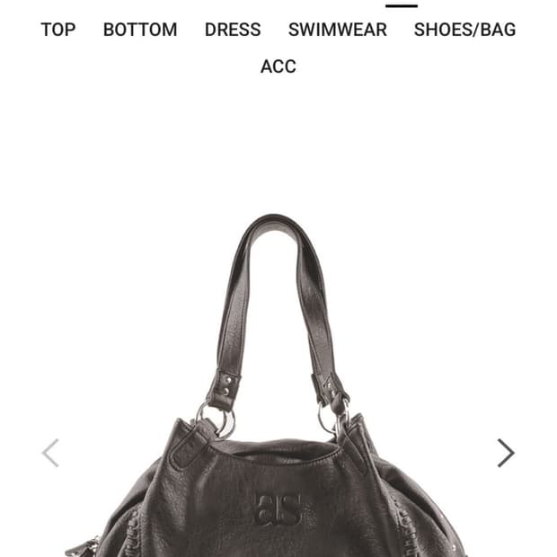 구해요)애즈온 보니타 가방 (브라운)