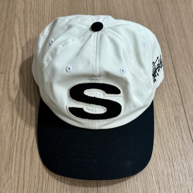 스투시 셔닐 S 로우 프로 캡 내츄럴