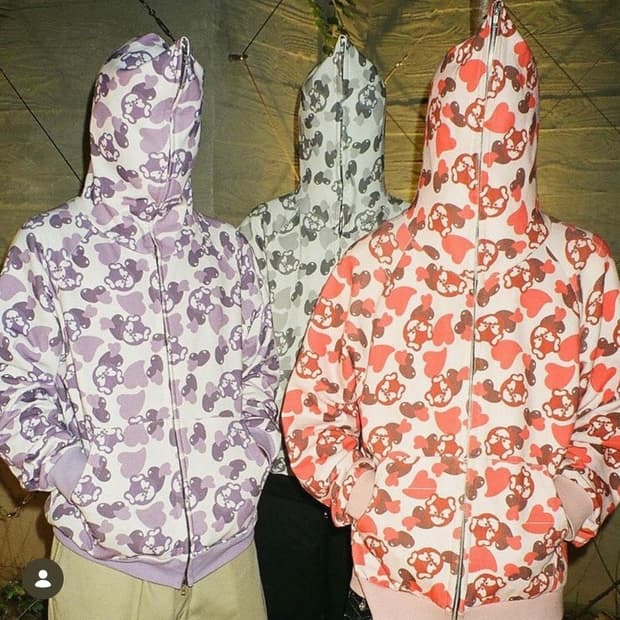AKOL Love Camo Hoodie