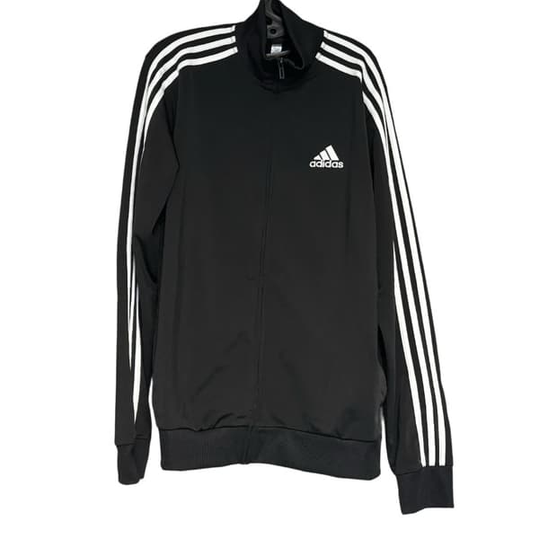 아디다스 삼선 트랙탑 블랙 교신가능
