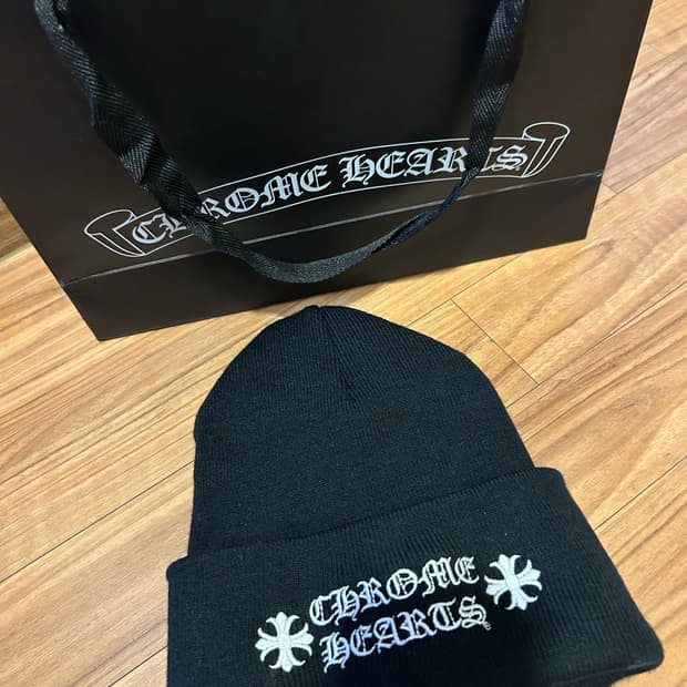 크롬하츠 블랙 비니