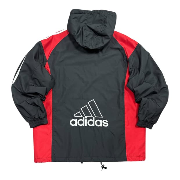 ✨ (바배) 아디다스 올드스쿨 검빨 누빔 바람막이 