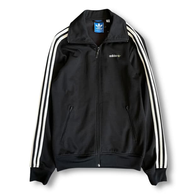 아디다스 버켄바우어 블랙 삼선 져지 트랙탑 90