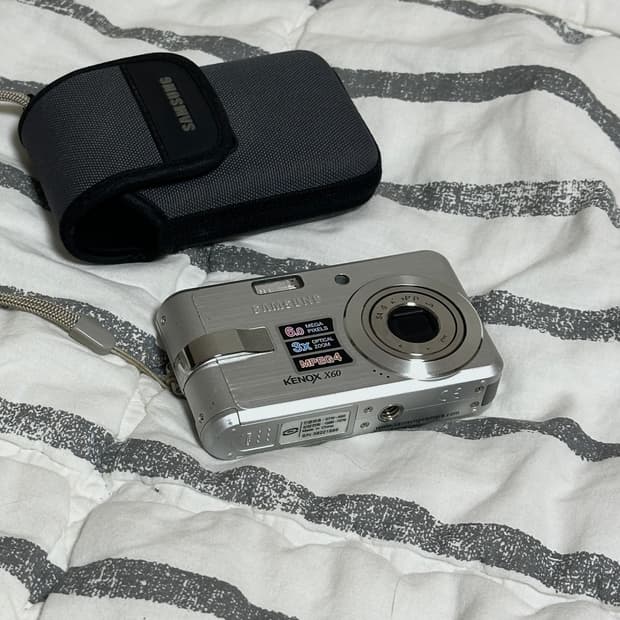 (희귀) 삼성 케녹스 X60 samsung kenox x60 빈티지 디카