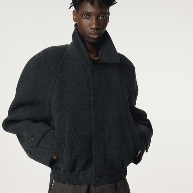 [새상품]렉토 25FW 레글런슬리브 핸드메이드점퍼 L