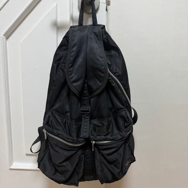 포터 탱커 백팩 블랙