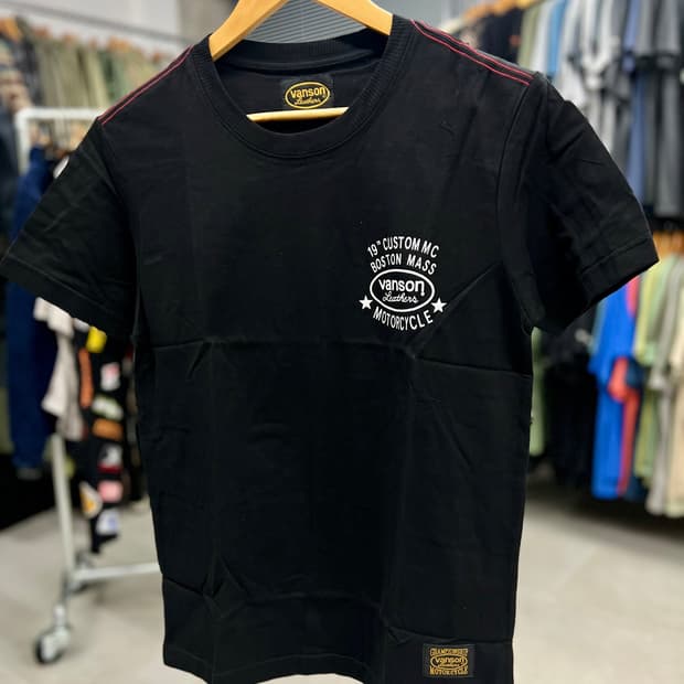 Vanson 스컬 성조기 ( M )
