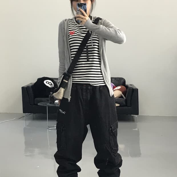 Comme Des Garcons Striped Long Sleeve