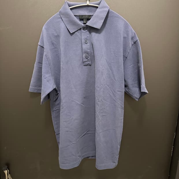 코스 COS 오버사이즈 카라티 폴로셔츠 s