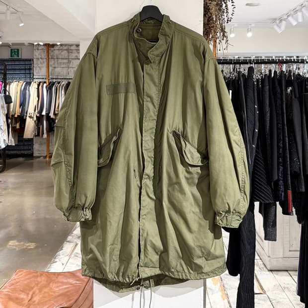 u.s.army M-65 카키 피쉬테일 개파카