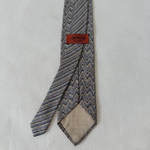 미쏘니(MISSONI) 실크 넥타이(ITALY)