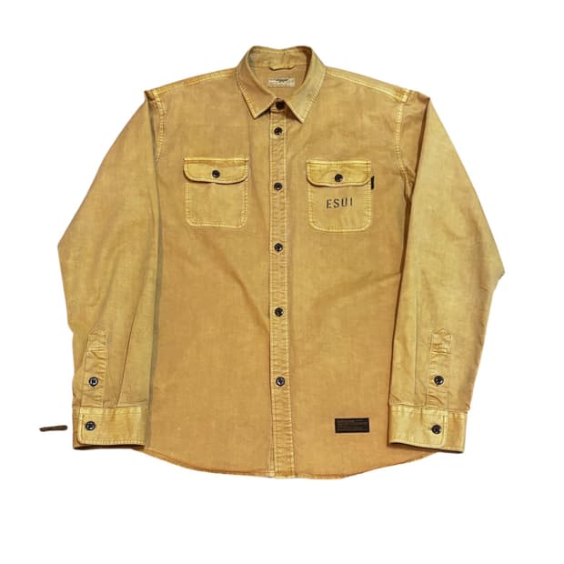 에스피오나지 Hurst Dyed Shirts Mustard