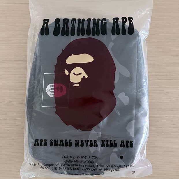 베이프 Bape 잡지 부록 카모 메신저백 크로스백