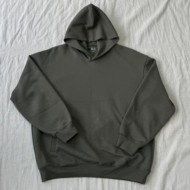 유니클로C 카키 후드 XL