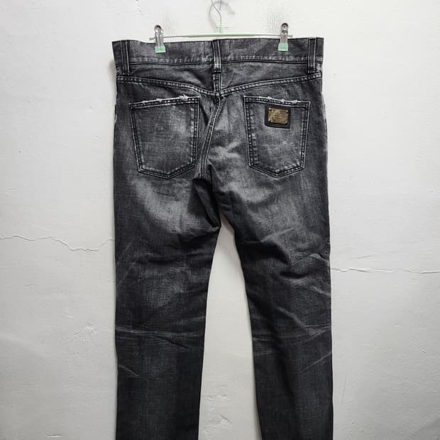 돌체앤가바나 D&G 워싱 데님 청바지