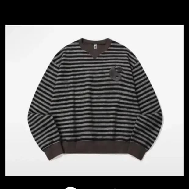 웨스켄 스트라이프 인양 엠브로 맨투맨