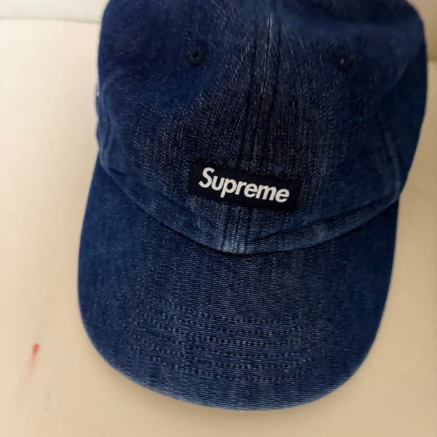 슈프림 데님캡