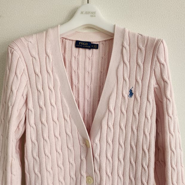 폴로랄프로렌 케이블가디건 (M