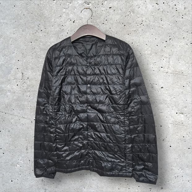 블랙 경량패딩 (90/S)