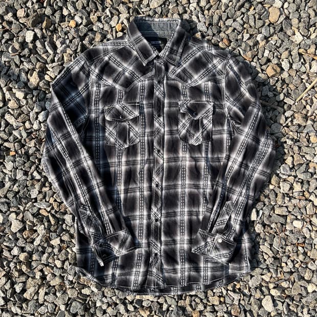 THRUXTON 웨스턴 자수 셔츠 (실측확인)