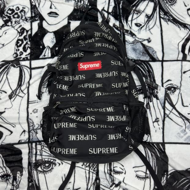 16FW 슈프림 3M 리플렉티브 백팩