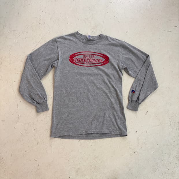 러셀 애슬레틱 빈티지 롱슬리브 S