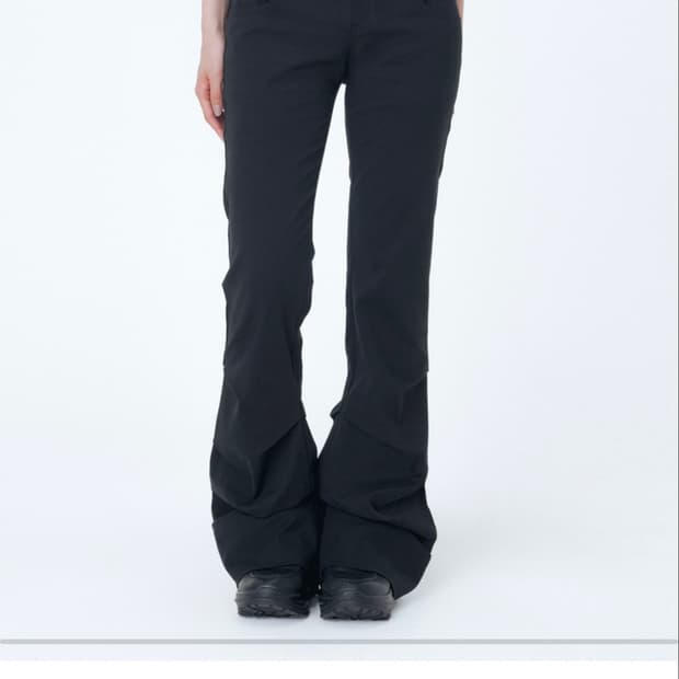 미세키서울 Two line layered folding pants