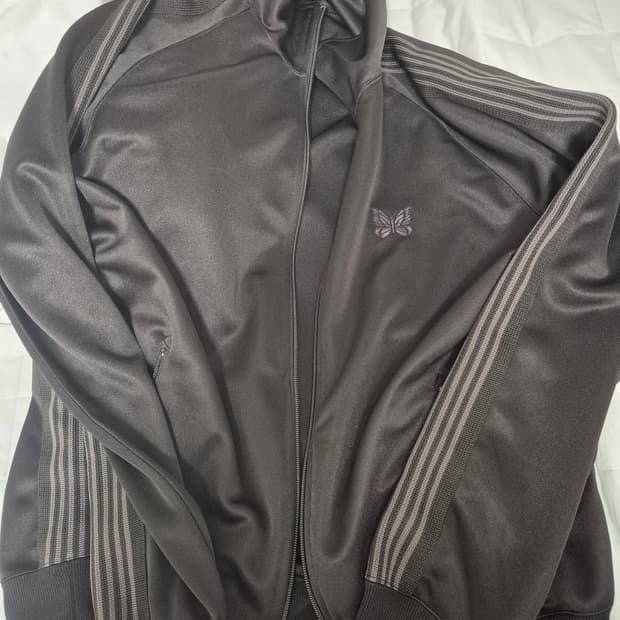 니들스 x LHP 트랙 팬츠 폴리 스무스 블랙 셋업