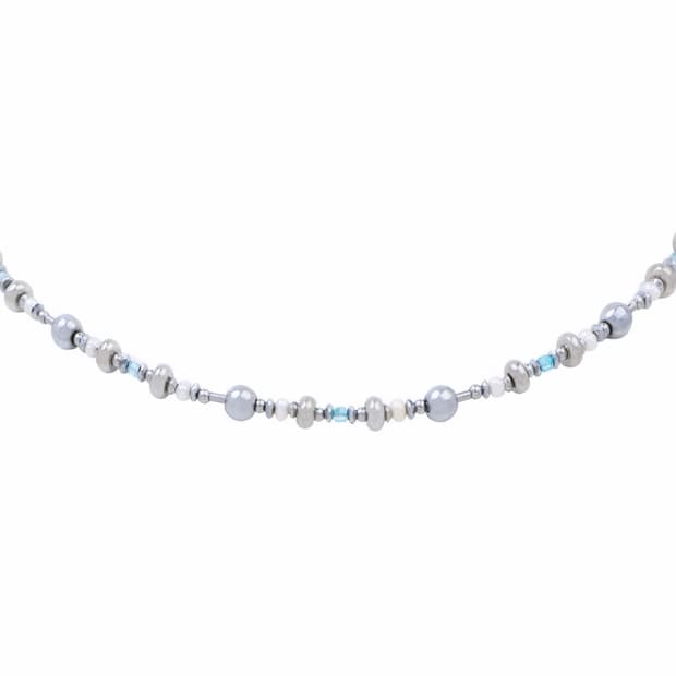 CASIOPEIA Bluerondo Topaz Pearl necklace