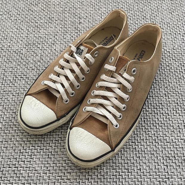 90s 🇺🇸Usa made Suede all star low