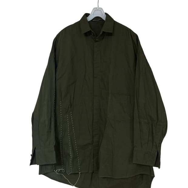 요지야마모토 y’s 딥카키 셔츠