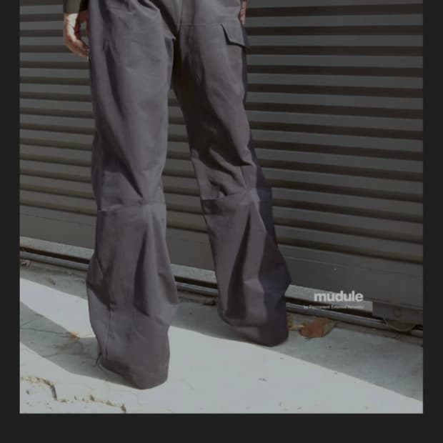 머듈 롬팬츠 네이비 4사이즈