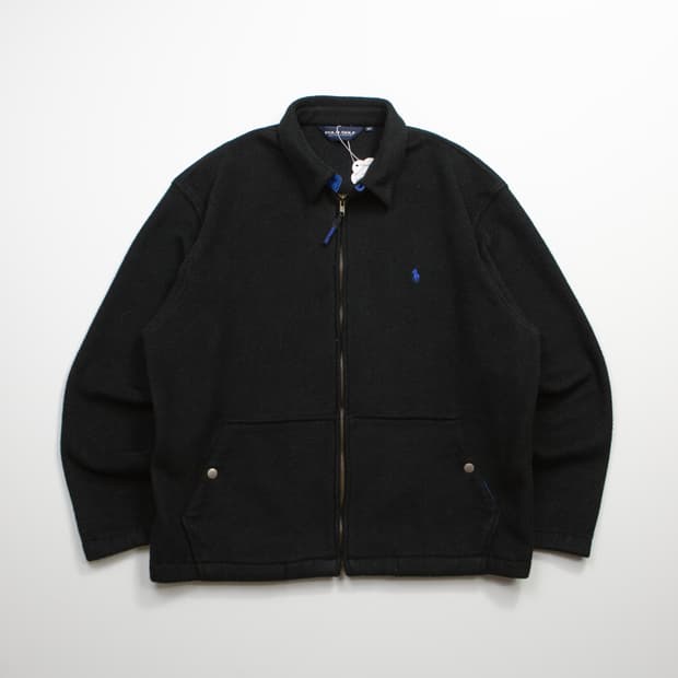 폴로 골프 플리스 스윙탑 자켓