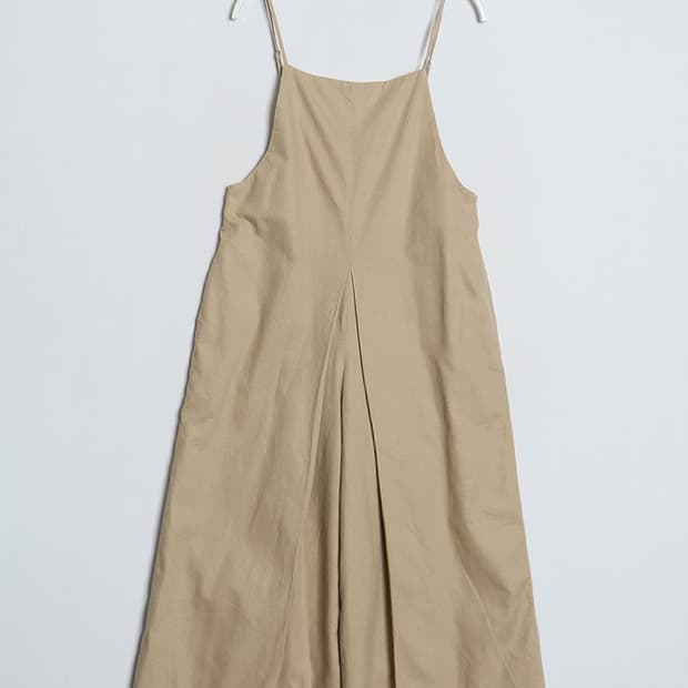 SIMPLICITE Tuck Wide Salopette [44~55]