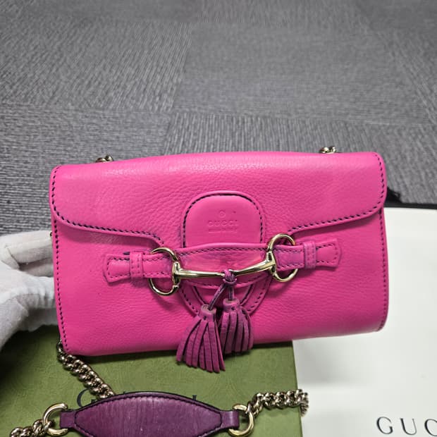 [특가][정품] 구찌 홀스빗 체인 크로스백