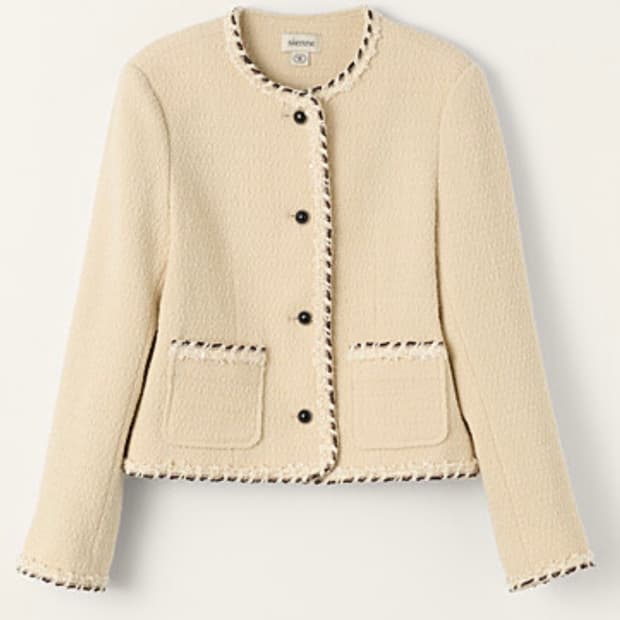 시엔느 젤다 트위드 자켓